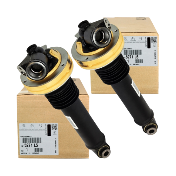 Siłownik Amortyzator Przód Prawy Lewy Citroen C5 III X7 5271L5 5271L6 OE