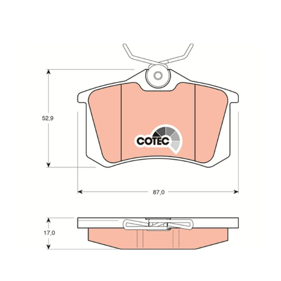 Klocki hamulcowe GDB1330