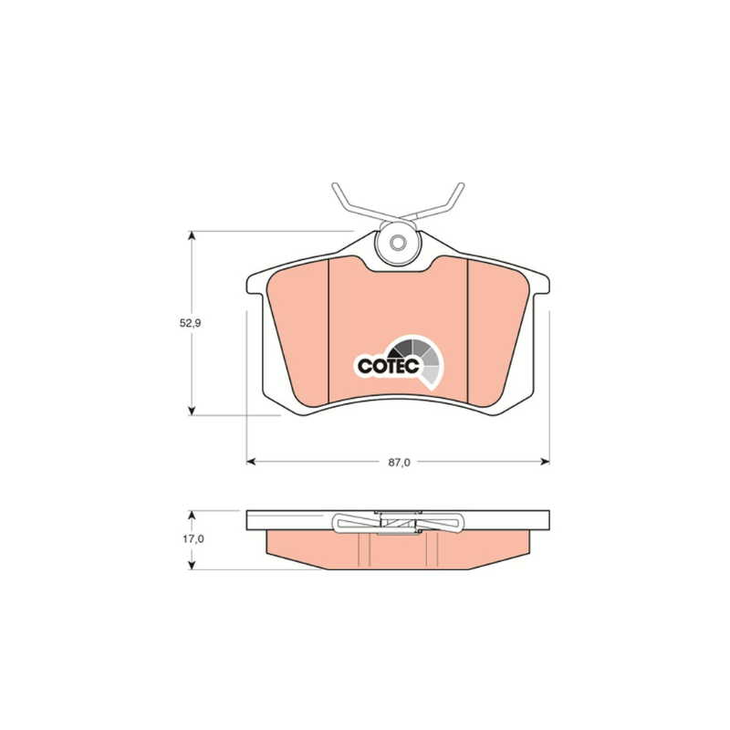 Klocki hamulcowe GDB1330